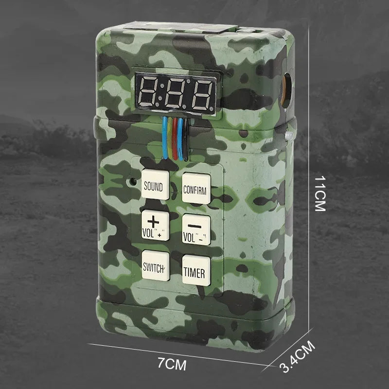 New Tactical Explosive Pack Toy – Airsoft Smoke Grenade with Light & Sound Effects for CS Cosplay, Best Gift for Boys