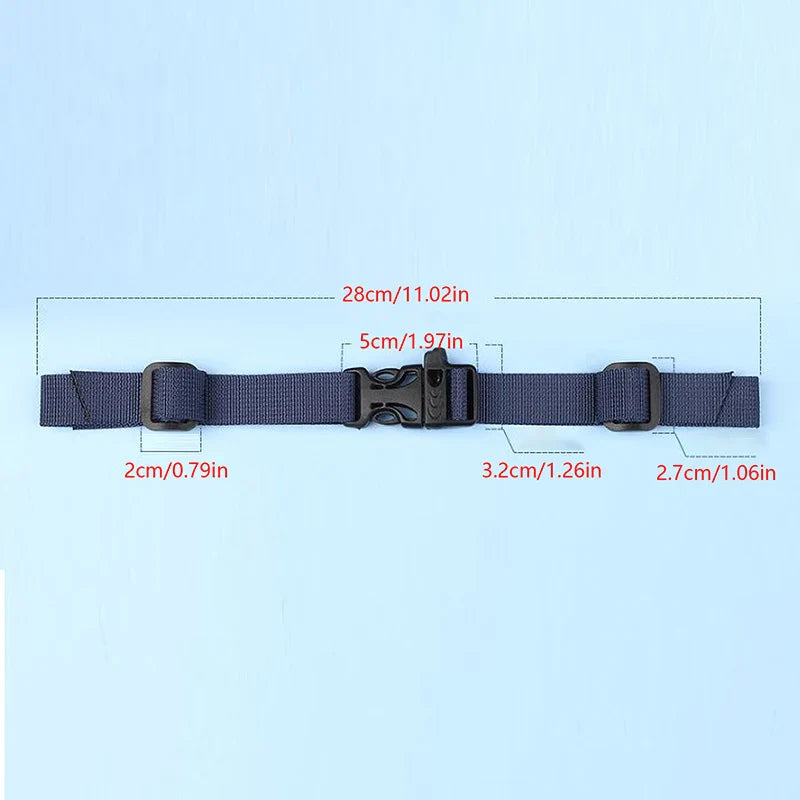 Adjustable Shoulder Strap for Backpack Chest Bag - Harness for Outdoor Camping, Tactical Bags, Straps Accessories