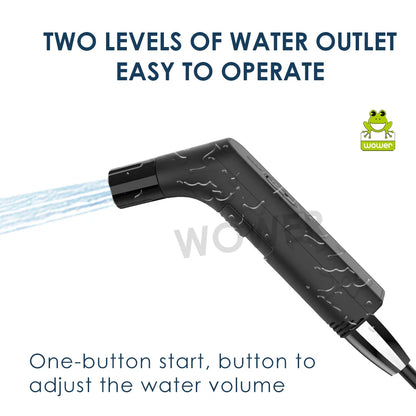 Wower Portable Electric Bidet for Personal Hygiene – 2.3L Rechargeable Shattaf Travel & Camping Bidet Shower Sprayer
