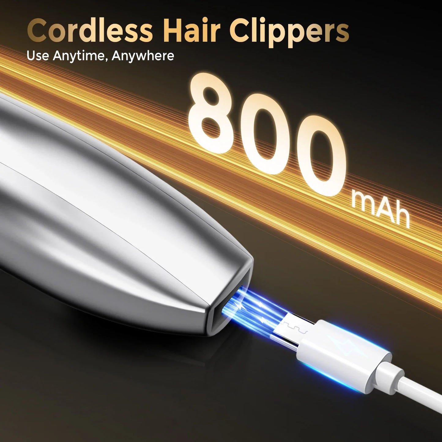 Sejoy Professional Hair Clippers for Men – Cordless Barber Clipper & Rechargeable Beard Trimmer