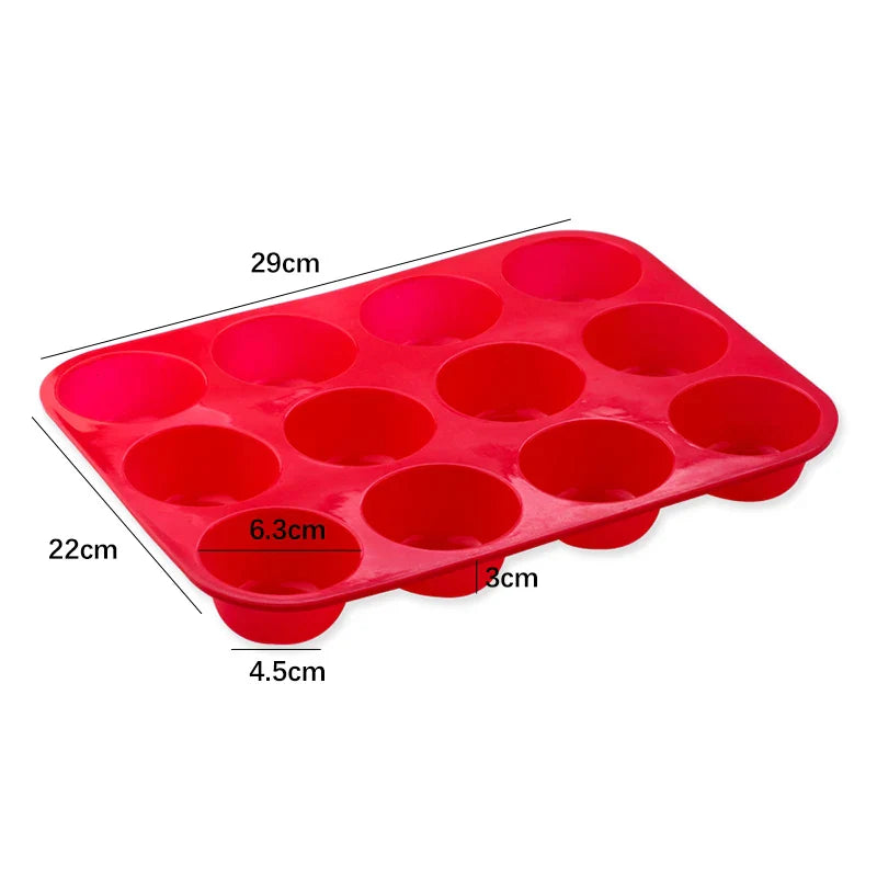 FAIS DU Rectangular Silicone Bread Pan — Non-Stick Toast & Cake Mold, Long Square Bakeware Tray