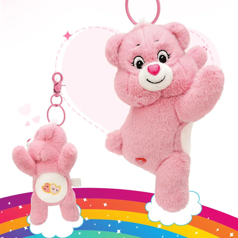 Genuine Care Bears Scented Plush Keychain – Stuffed Toy Bag Charm, Backpack Doll, Birthday & Christmas Gift for Kids