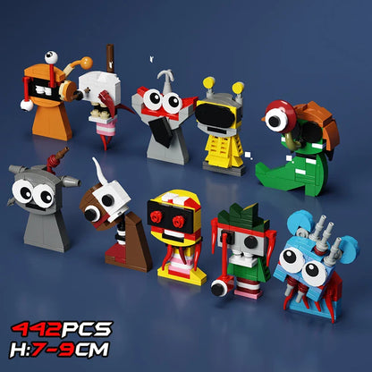 New Moc Incredibox Sprunki Building Blocks Toy – Horror Anime Music Game Gift for Birthday & Christmas   2/2