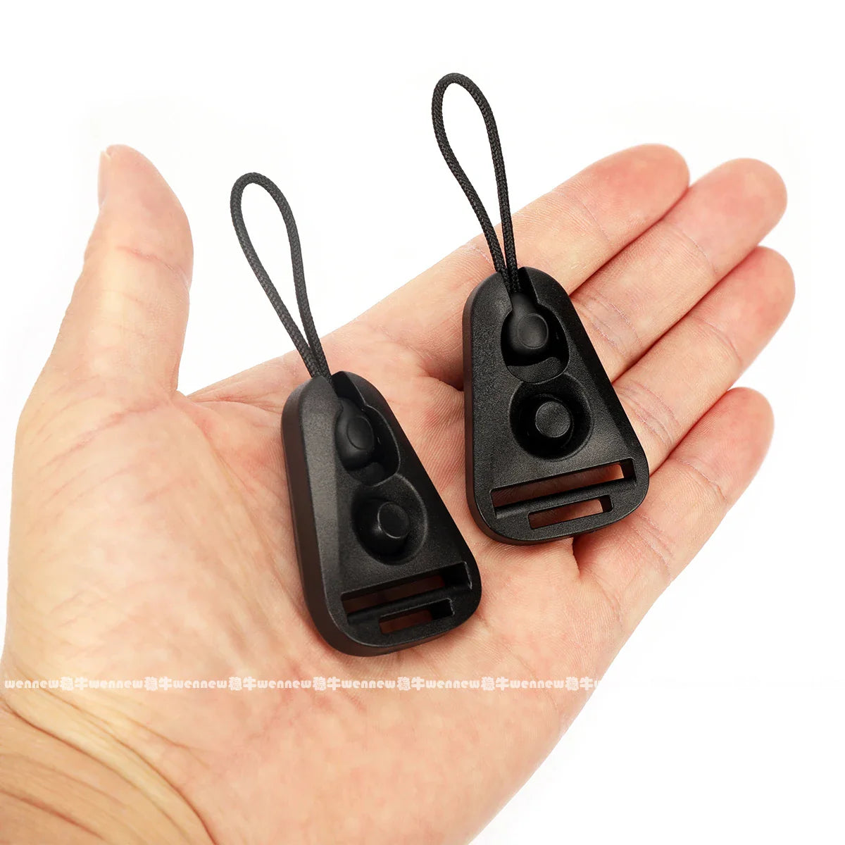 2pcs Quick Release Connectors with Base Adapters – Camera Strap Accessories for Sony, Canon, Nikon & Fujifilm