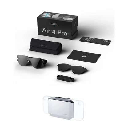 Rayneo Air 4 / 4 Pro AR Glasses 4K HDR10 135" Virtual Screen XR Head-Mounted Display Bluetooth DP Compatible Smart Glasses