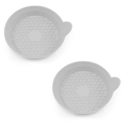 2PCS Anti-Slip Silicone Car Cup Holder Coasters – Universal Vehicle Water Bottle Mats, Shockproof & Insulated Insert Pads