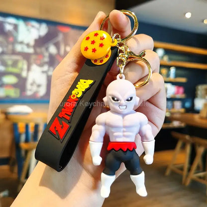 Kawaii Dragon Ball Z Keychain – Super Saiyan Goku, Bulma, Broly, Piccolo & Majin Buu Car Pendant Toy Gift