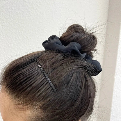 AWAYTR Women's Invisible Broken Hair Hairpin - Tiara Tools Roll Curve Needle Bangs Fixed Insert Comb - Styling Accessories