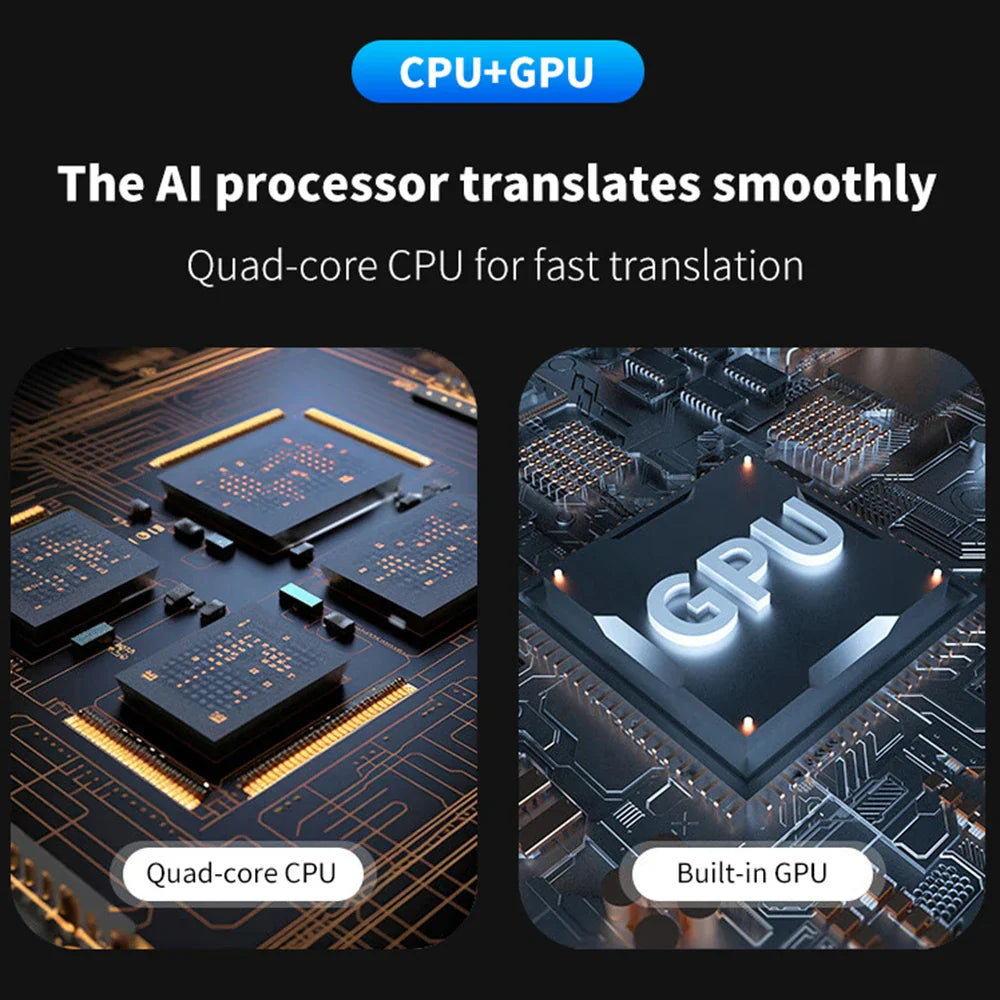 S80 Pro Portable Language Translator – 138 Languages, Voice Translation & 16 Offline Modes with ChatGPT Function
