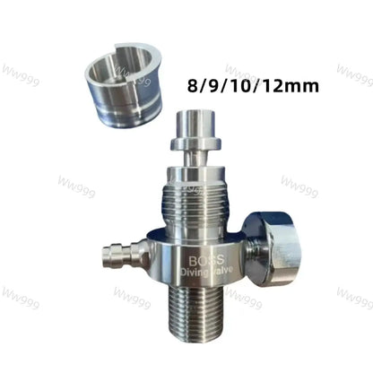 PCP Direct Injection Valve Boss | Constant Pressure Valve with 30MPA Maximum Output, M18*1.5 Thread