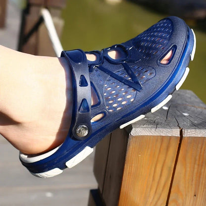 MAEDEF Men’s Summer Slippers – Anti-Slip, Wear-Resistant Comfortable Beach & Home Sandals