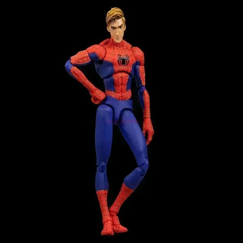 2024 Spider-Man & Gwen Action Figures — Spider-Verse Collection with Miles Morales Sentinel | Anime Toys Christmas Gift