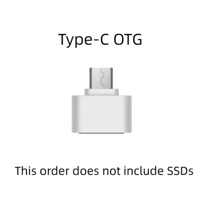 Portable SSD 1TB–4TB High-Speed External Drive – USB 3.1 Type-C Solid State Hard Disk for Laptop, PC & Mac