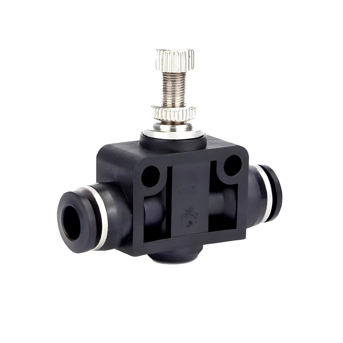 High Quality Pneumatic Air Tube Quick Connector Fitting – Black PU/PE/NY Pipe Fittings 3–16mm Industrial Hose Adapter Set