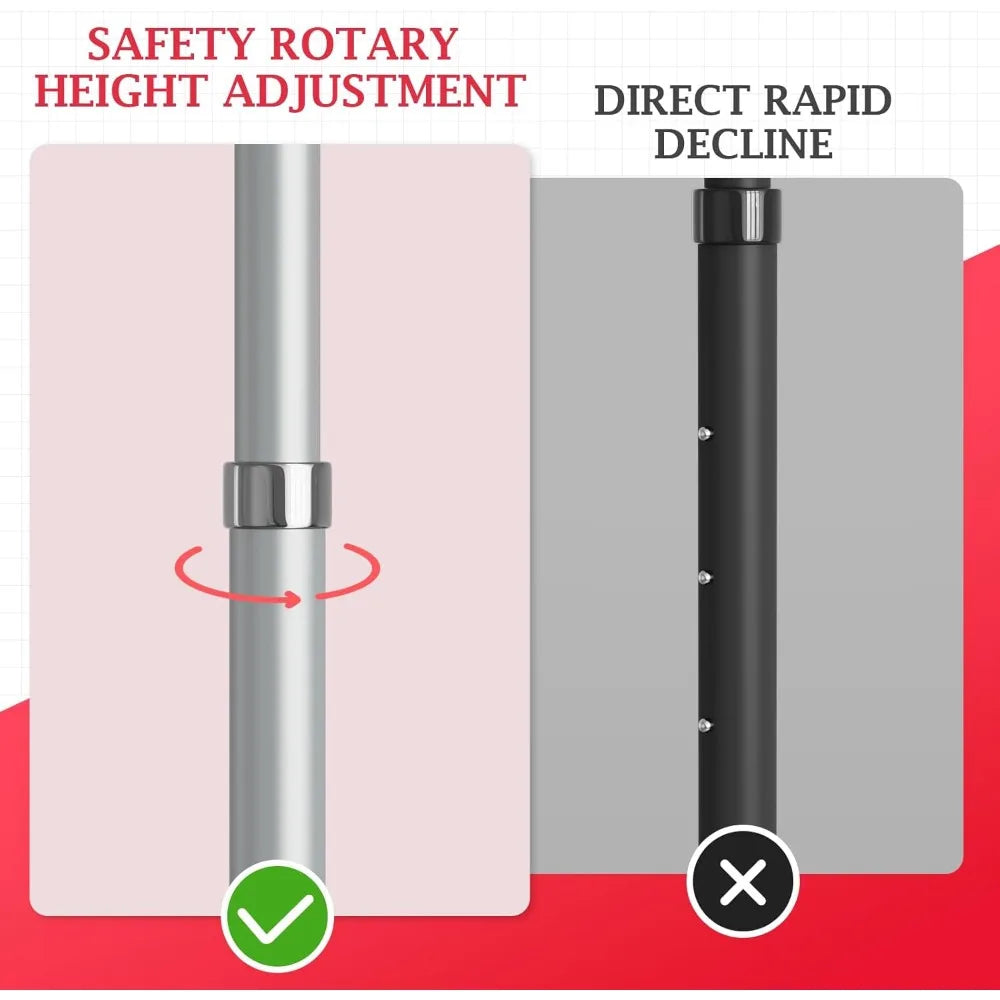 10x10Ft Double Crossbar Pipe and Drape Backdrop Stand Kit – Adjustable Metal Frame for Photography & Events