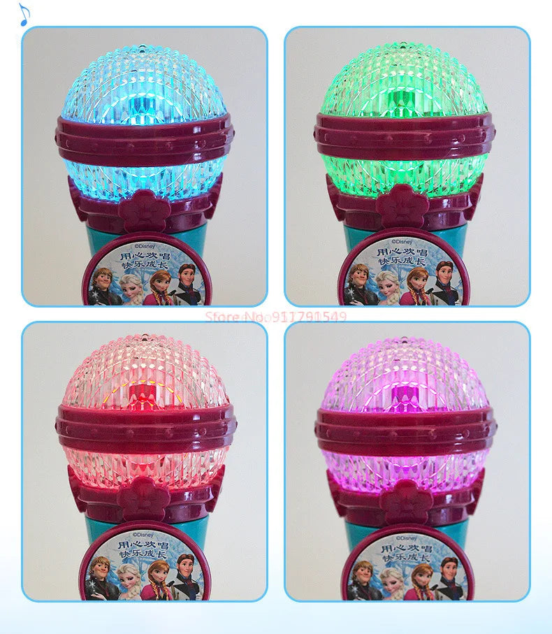 Disney Princess Minnie Singing Microphone – Music Toy for Girls, Frozen Baby Song Gift