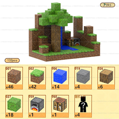 Magnetic Building Blocks – Mine World Magnet Cube STEM Toy for Kids 3+, DIY Montessori Sensory Model for Boys & Girls