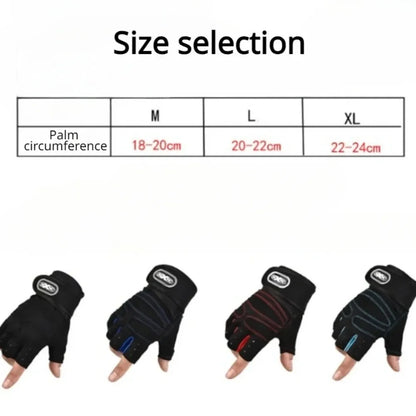 Outdoor Sports Fingerless Gloves – Long Wrist Guard for Men & Women, Ideal for Gym, Cycling, Hiking, Boxing & Training Workouts