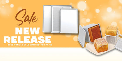 Puff Pastry Baking Tray – Rectangular Perforated Mille Feuille Pan for Oven & Bread