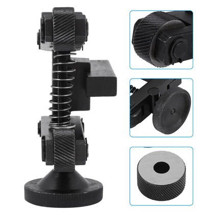 Adjustable Knurling Tool Holder — Linear Knurler Lathe Tool with Wheel for Precision Knurling