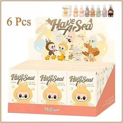 Labubu “Have A Seat” Series BIG INTO ENERGY PVC Pendant Doll – Kawaii Blind Box Gift