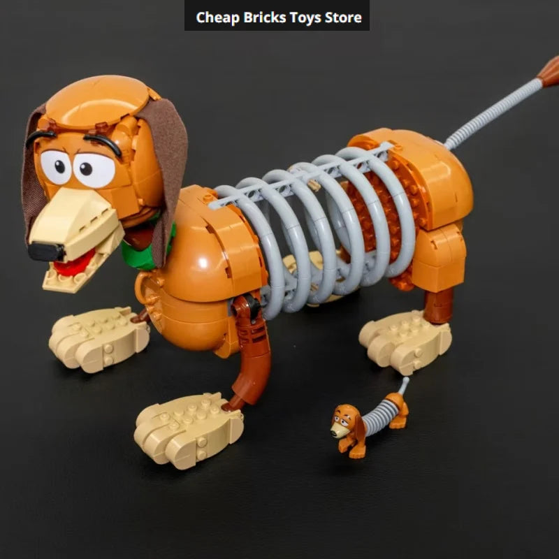 Dog Bookends Building Block Set - 1311-Piece Adult Model Kit Movie Character Collectible Gift