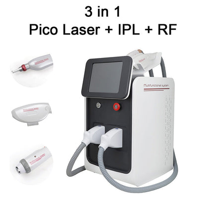 3-in-1 Portable Professional ND YAG & IPL Laser Machine – Hair, Tattoo & Pigment Removal, Skin Rejuvenation