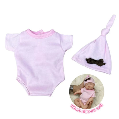 Fashion Baby Doll Clothes Set – 6 Handmade Styles for 10-Inch Bebe Reborn Dolls Accessories
