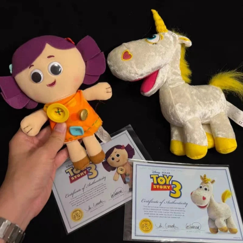 Toy Story Dolly Butterfly Plush Doll - Cute Cartoon Collectible Gift Toy with Certificate