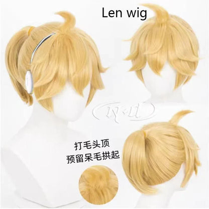 Anime Rin & Len Cosplay Costume — Kagamine JK Uniform for Halloween, Comic Con & Cosplay Outfits