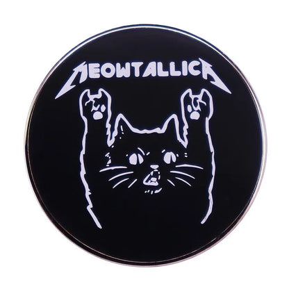Worldwide Classic Band Logo Enamel Pin – Rap & Rock Music Badge for Hoodies, Backpacks, Decorative Accessories, Fan Gift