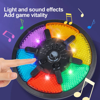 Handheld Electronic Memory Game Machine – Interactive Puzzle Toy with Light and Sound – Memory Training Game