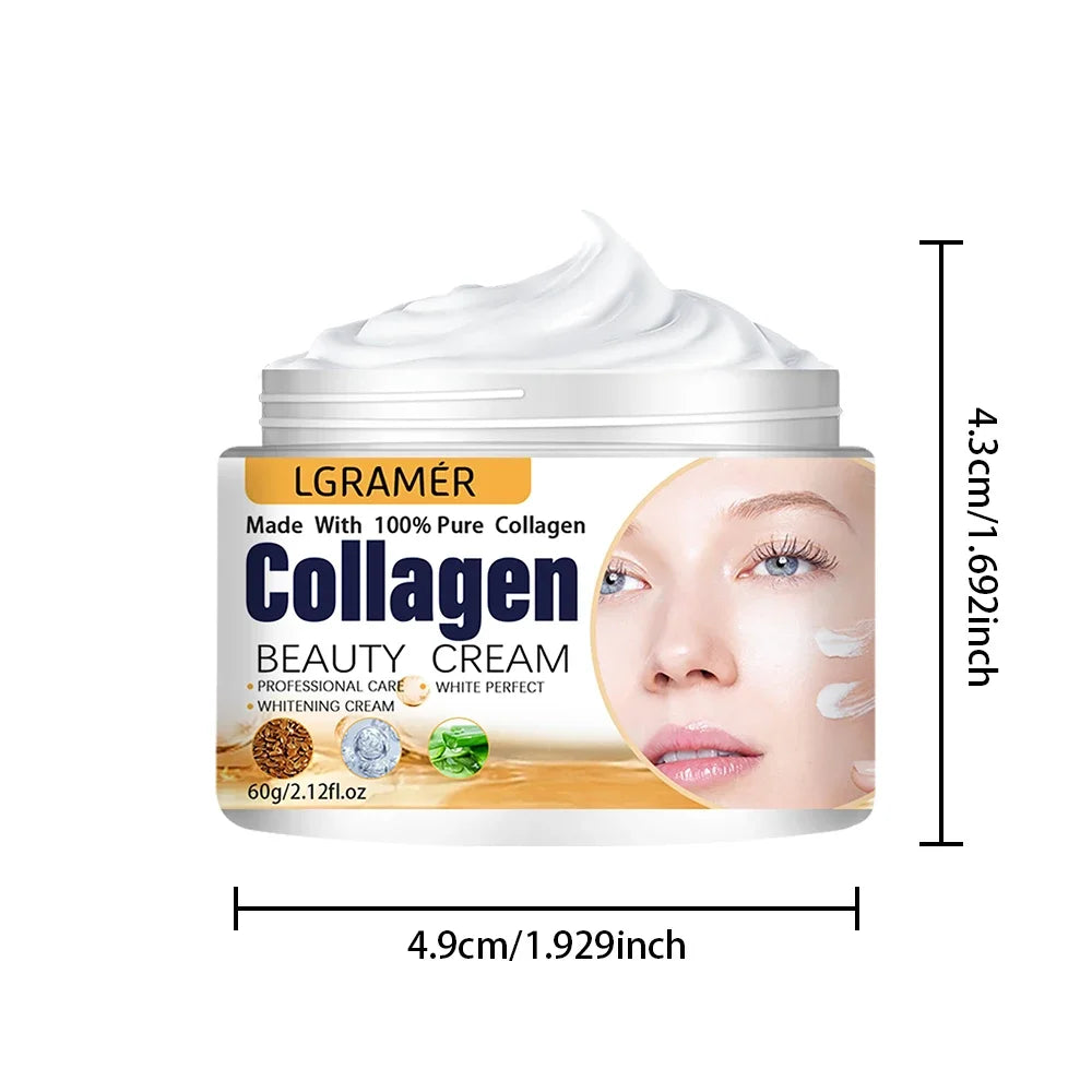 Anti-Wrinkle Eye & Face Cream – Anti-Aging, Lifting, Nourishing Moisturizer with Collagen Boost & Korean Essence
