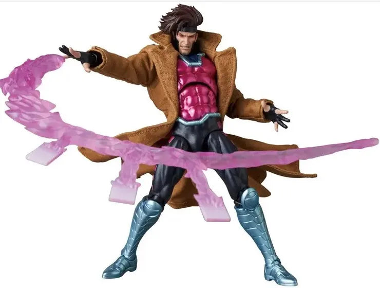 Ct Toys 1/12 Gambit Action Figure — Mafex 131 X-Men Comic Version | Anime Model Collectible Gift for Kids