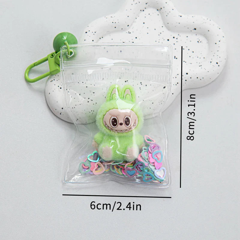 Cartoon Key Ring – Cute Backpack Pendant Gift for Students and Couples