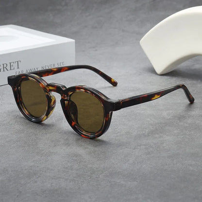 2025 Retro Round Small Frame Sunglasses — High-End UV Resistant Shades for Men & Women, Fashion Trend