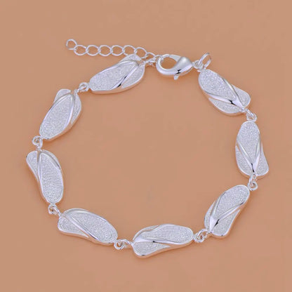 925 Sterling Silver Bead Bracelet – High-Quality Romantic Chain for Women, Fashion Jewelry Gift for Engagement, Party & Wedding