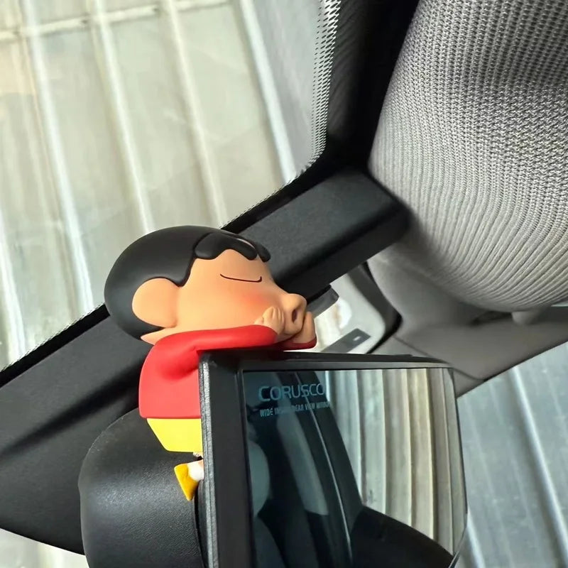 Kucikuji Crayon Shin Chan Blind Box Toy – Kawaii Anime Figure for Car, Phone & Computer Decor