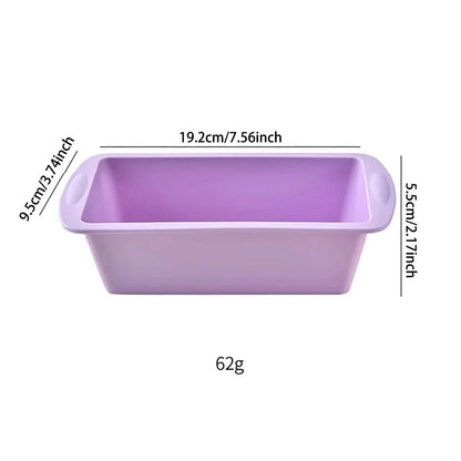 Rectangular Silicone Mold – DIY Candy, Bread & Cake Baking Pan for Kitchen
