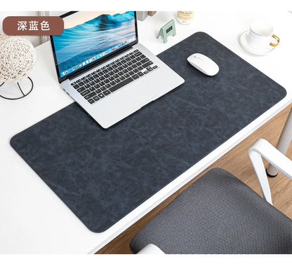 Waterproof PU Desk Pad – Large Non-Slip Mouse Pad & Keyboard Mat for Computer Laptop, Easy to Clean Protective Cover