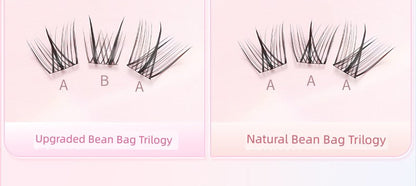 Goood Bean Bag Trilogy – Artificial Nature Fake Eyelashes for Natural Look