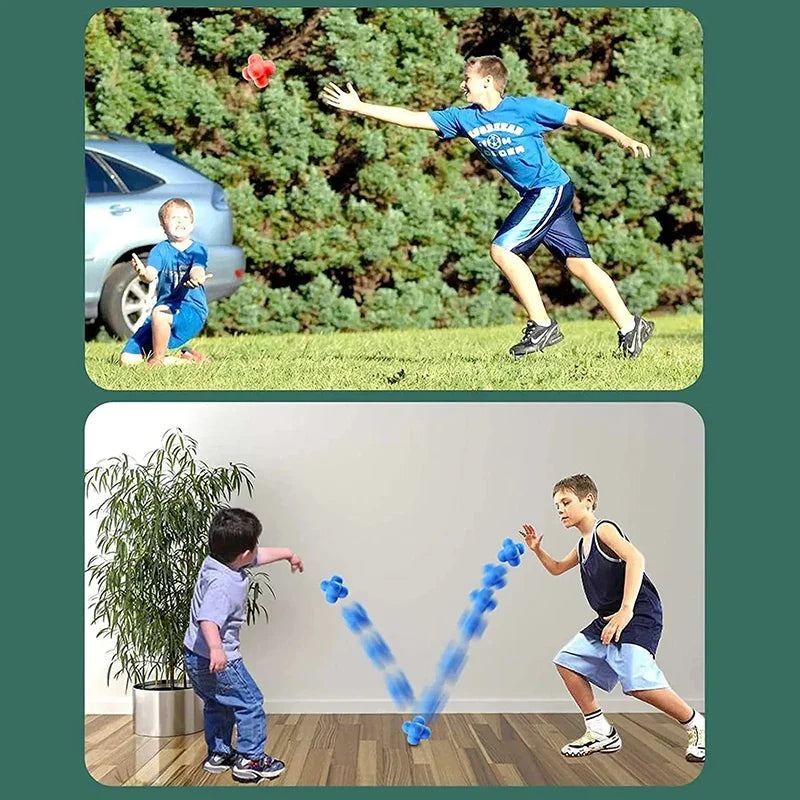 Hexagon Reaction Ball for Agility Training - Coordination Reflex Sports Fitness Ball for Basketball and Football, Suitable for Kids and Adults