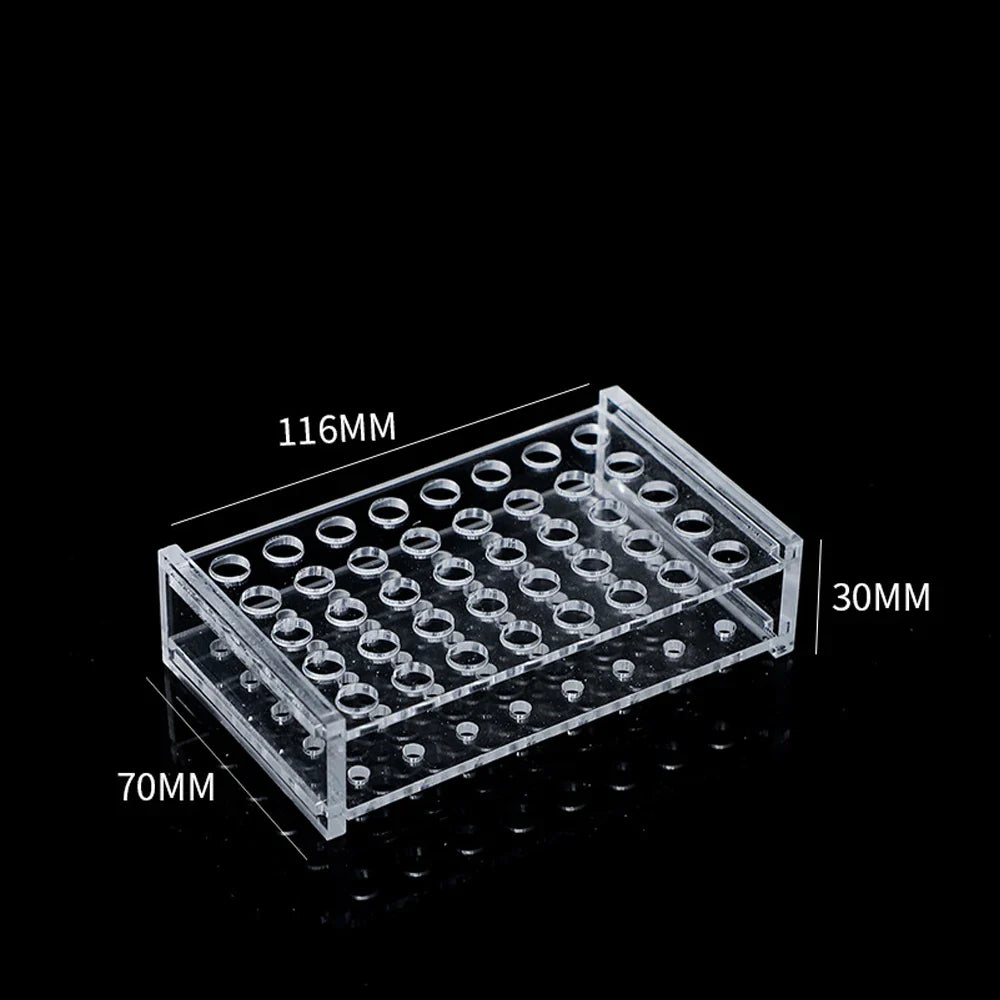 Dental Acrylic Composite Applicator Dispenser – Organizer Holder for Syringes & Accessories