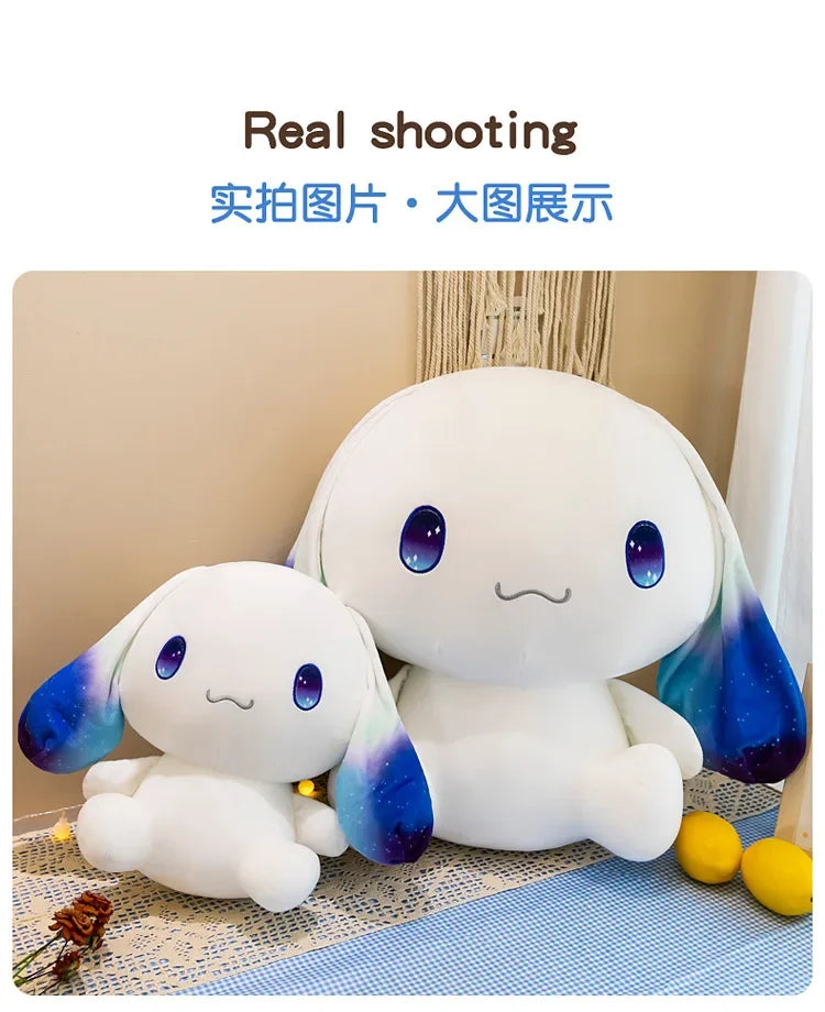 Sanrio Cinnamoroll Plush Doll – Kawaii Stuffed Toy with Pillow, Perfect Gift for Girls