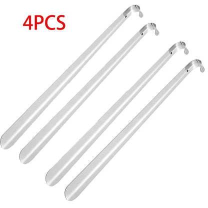 52cm Extra Long Stainless Steel Shoehorn – Silver Metal Shoe Remover and Lifter Aid Tool