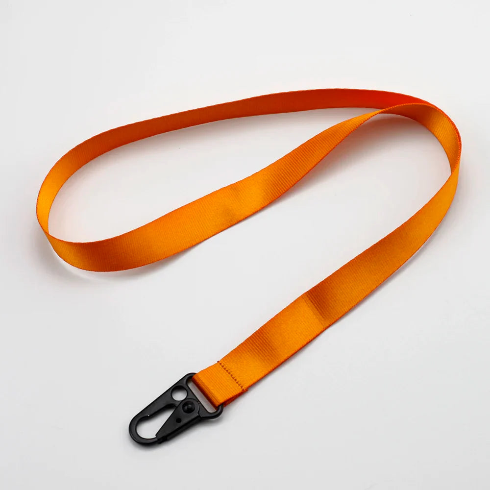 Neckband Nylon Keychain with Heavy Metal Hook – Anti-Loss Lanyard for Keys, Mobile Phone, Camera, Outdoor Safety Rope