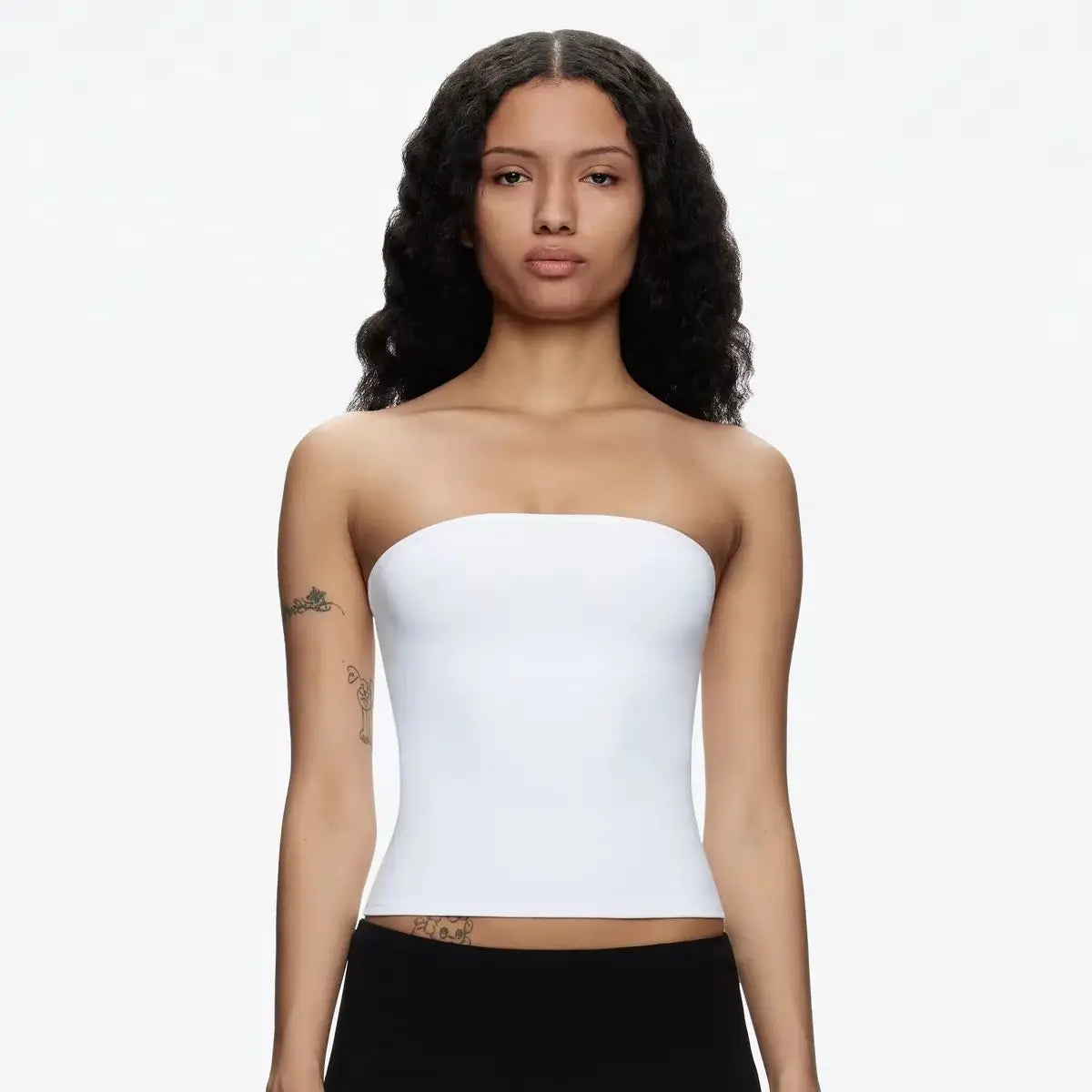 Women’s Summer Basic Tube Top – Sexy High-Elastic Skin-Friendly Sleeveless Tank