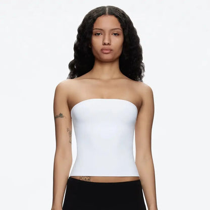 Women’s Summer Basic Tube Top – Sexy High-Elastic Skin-Friendly Sleeveless Tank