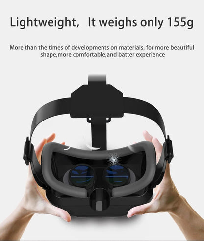 VR Glasses Virtual Reality Headset – 3D Lenses Smart Goggles for Smartphones, Mobile Game Accessory