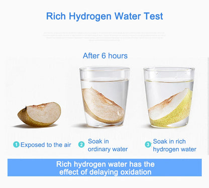 2L Hydrogen-Rich Electric Kettle – Electrolysis Water Heater & Generator with English Manual